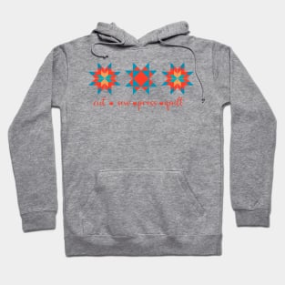 Cut Sew Press Quilting Gift For Men Women Hoodie